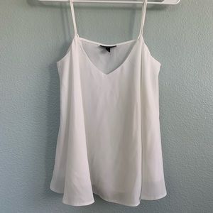 Topshop White Tank Top